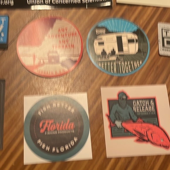 10 NWT Outdoorsy stickers and decals - Picture 5 of 8